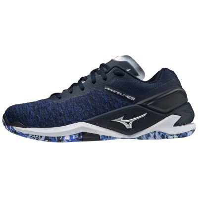 Zapatillas Balonmano Mizuno WAVE Stealth Neo Hombre Coral / Negros / Amarillos - Chile M149TEVAUJ